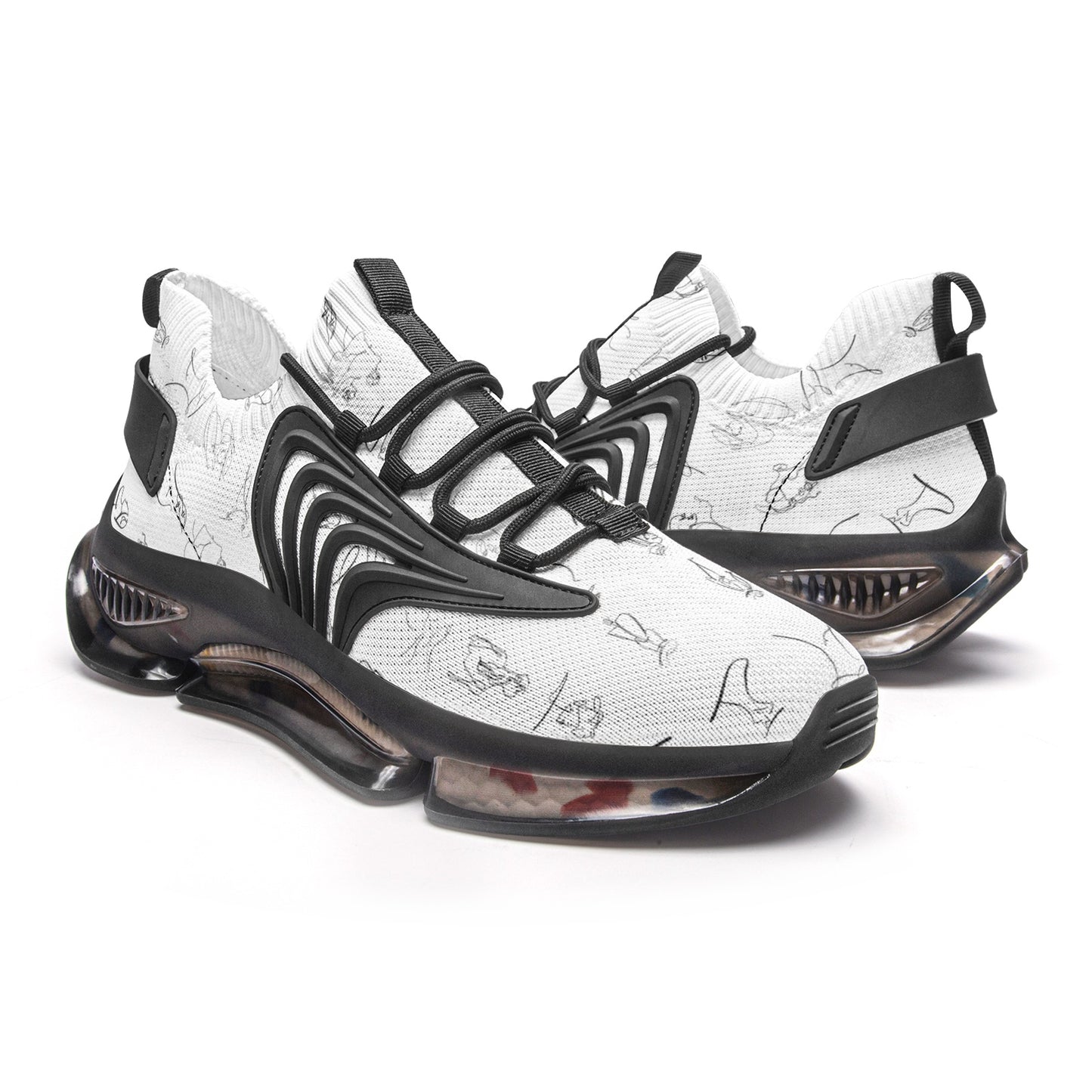 Unisex Low Top Mesh Sneakers
