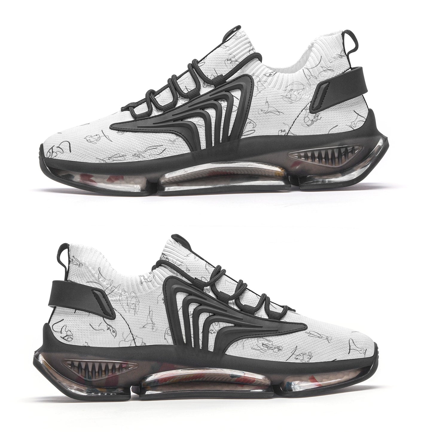 Unisex Low Top Mesh Sneakers