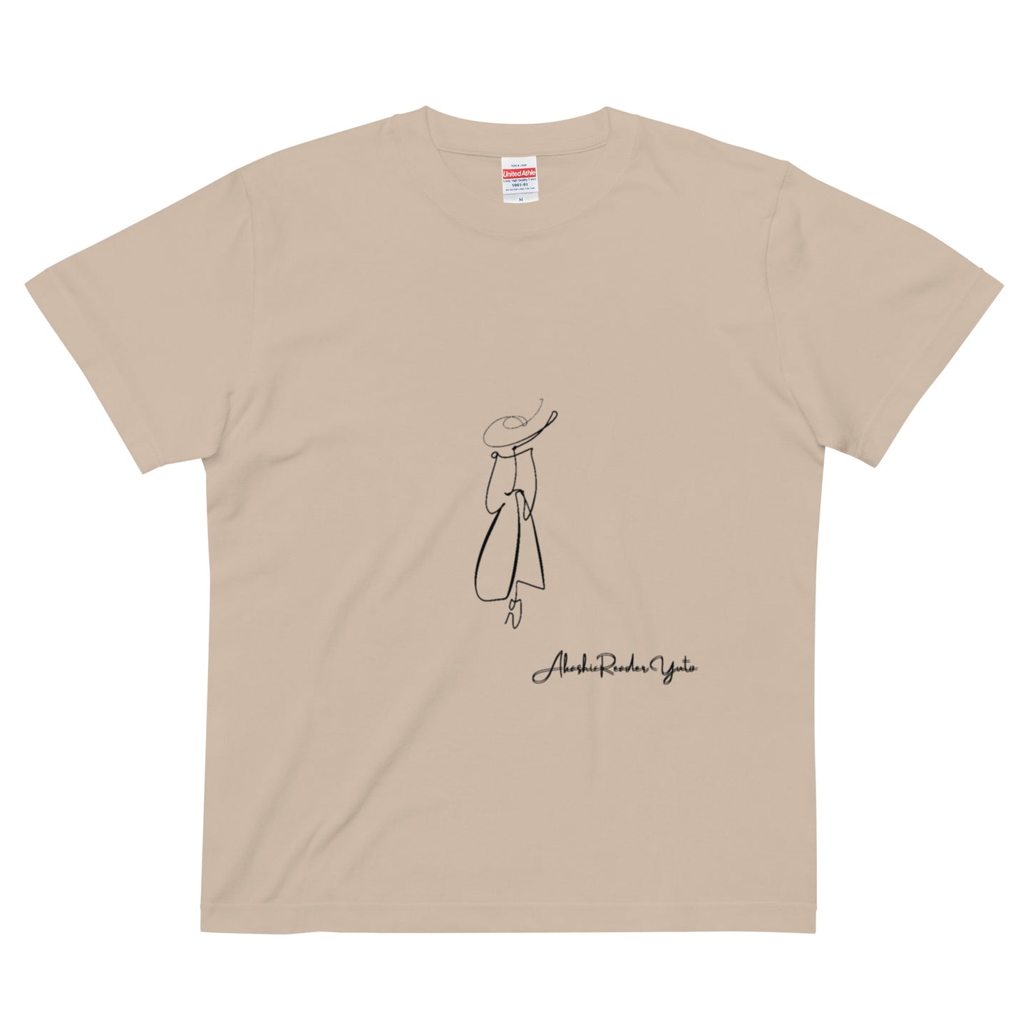 アカシックラインアートTシャツ〜No.14〜
