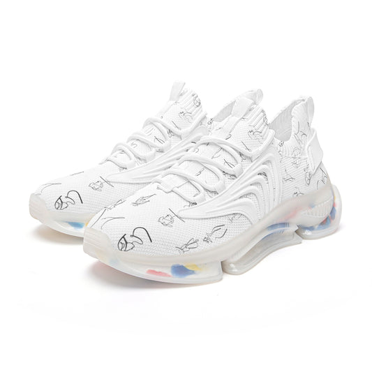Unisex Low Top Mesh Sneakers