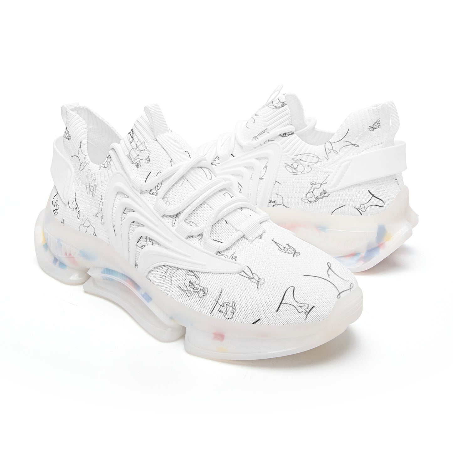 Unisex Low Top Mesh Sneakers