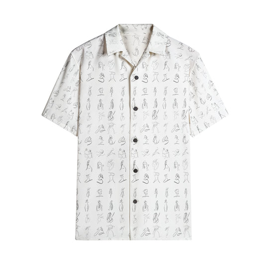 Men's All-over print Short Sleeve Shirts