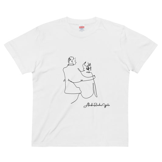 アカシックラインアートTシャツ〜夫婦〜